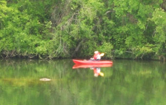 Kayaking at Shady Oaks RV